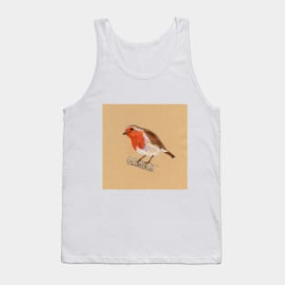 Christmas Robin Tank Top